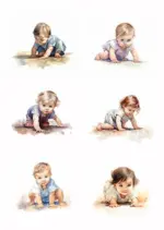 Forudbestilling: Reprint Klippeark - Baby