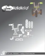 By Lene dies BLD1843 - Accessories for #BLD1839