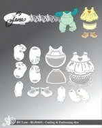 By Lene dies BLD1841 - Accessories for #BLD1839