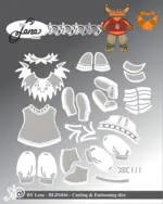 By Lene dies BLD1846 - Accessories for #BLD1844