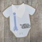 Dan Dies 79318 - Baby body kort