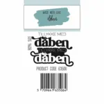 Made with Love dies 63506 - Dåben