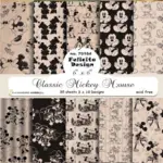 Felicita Design 15x15 - 70164 - Classic Mickey Mouse
