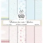 Felicita Design 15x15 - 70123 - Pattern For Cute Babies