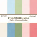 Maja Design - 12x12" Monochromes SAMPAK - Summer Feeling