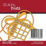Dan Dies 79389 - Hjerte m. sløjfe flettet