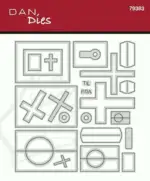 Dan Dies 79383 - til og fra flag / flagranke Rigsfællesskabet