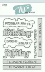 Made with Love dies 635209 -  Fødselar og Jubilar