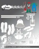 By Lene dies BLD1869 - Accessories for #BLD1856