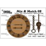 Crealies Dies Mix & match 02 - Clock
