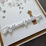 Simple and Basic Clearstamp & die SBC220 - Danske tekster (bestilling)