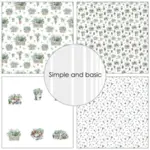 Simple and Basic Design Paper SBP569 - Gardening 15x15cm (bestilling)