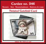 Crealies Dies Cardzz 346 - Twisted Gatefold Card