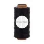 Simple and basic Polyester Thread - Black