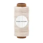 Simple and basic Polyester Thread - Ivory