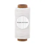 Simple and basic Polyester Thread - Soft white