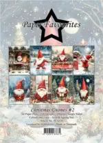 Paper Favourites A6 Paper Pack - Christmas Gnomes #2