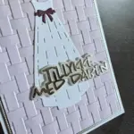 Simple and Basic die SBD697 - Tillykke med dåben / navnet (bestilling)