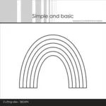 Simple and Basic die SBD694 - Rainbow (bestilling)
