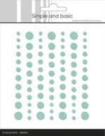 Simple and Basic Enamel Dots SBA061 - Matte Mint