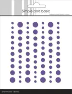 Simple and Basic Enamel Dots SBA062 - Matte Purple