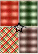 Paper Favourites A5 Paper Pack PFA233 - Christmas Plaid