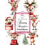 Toppers  - 35953 - Funny Reindeer