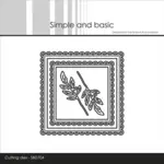 Simple and Basic die SBD704 - 3 x 3 inch basics - Scallop