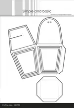 Simple and Basic die SBD700 - Small basket with closur (bestilling)