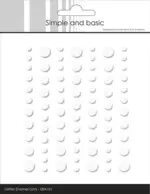 Simple and Basic Enamel Dots SBA101 - Glitter Soft White