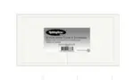 50 Sæt 3x3" / 76x76mm Kort/Kuverter - Pure White (råhvid)