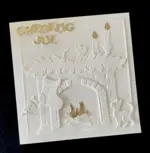 By Lene dies BLD1890 - God Jul / Glædelig Jul