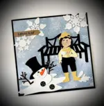 By Lene dies BLD1887 - Snowflakes