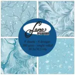 BY Lene Paperpad BLP387 - Winter Fantasy 30,5X30,5 cm