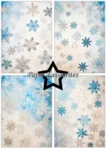 Paper Favourites A5 Paper Pack PFA238 - Vintage Snowflake