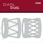 Dan Dies 79400 - Til og fra trommer - Tilbehør - Pyntelag