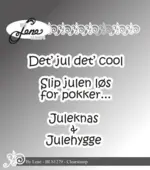 By Lene stempel BLS1279 - Danske tekster