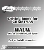 By Lene stempel BLS1280 - Danske tekster