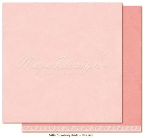 Maja Design - Strawberry - 12x12" Monochromes Pink milk