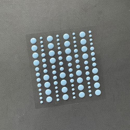 Simple and Basic Enamel Dots SBA038 - Medium Blue