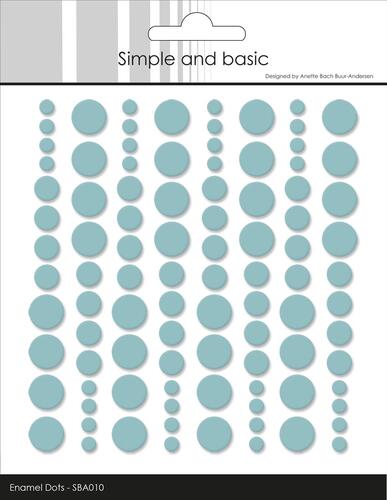 Simple and Basic Enamel Dots SBA010 - Mint