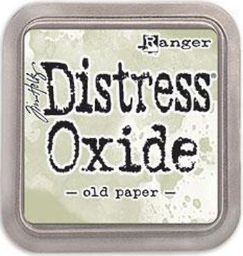 Distress Oxide old paper