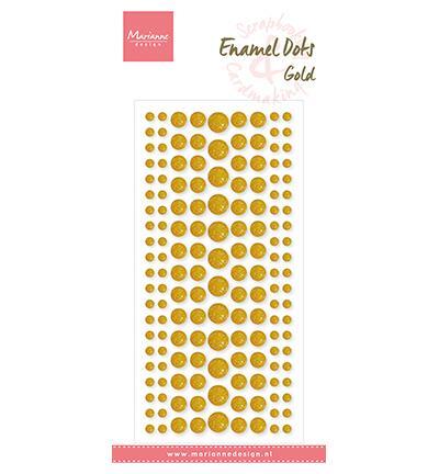 Marianne Design Enamel Dots PL4523 - Gold glitter