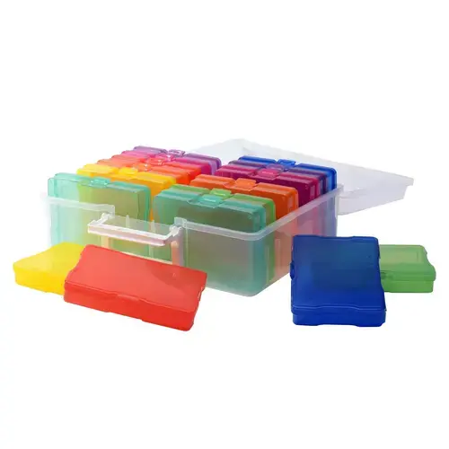 Vaessen Creative Storage Box with 16 Cases