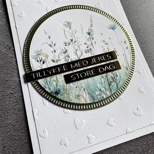 Simple and Basic die SBD537 - Combi Striped Frames - Circle