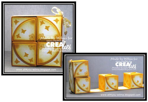 Crealies Dies Cardzz 25 - Box in a card