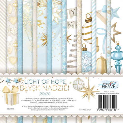 Paper Heaven Light of hope 20x20cm