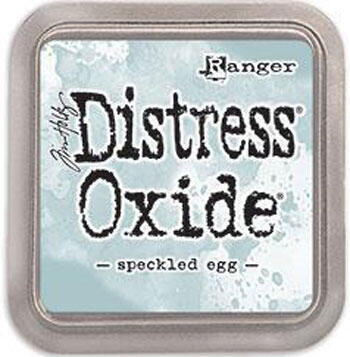 Distress Oxide Speckled Egg