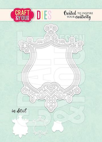 Craft and You die CW135 - Decorative Frame 2