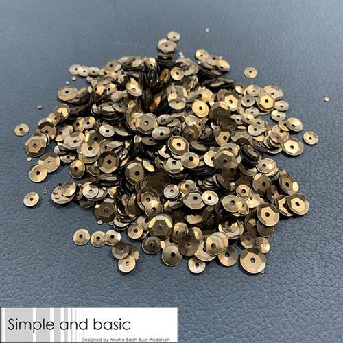 Simple and Basic Sequins SBS104 - Bronze